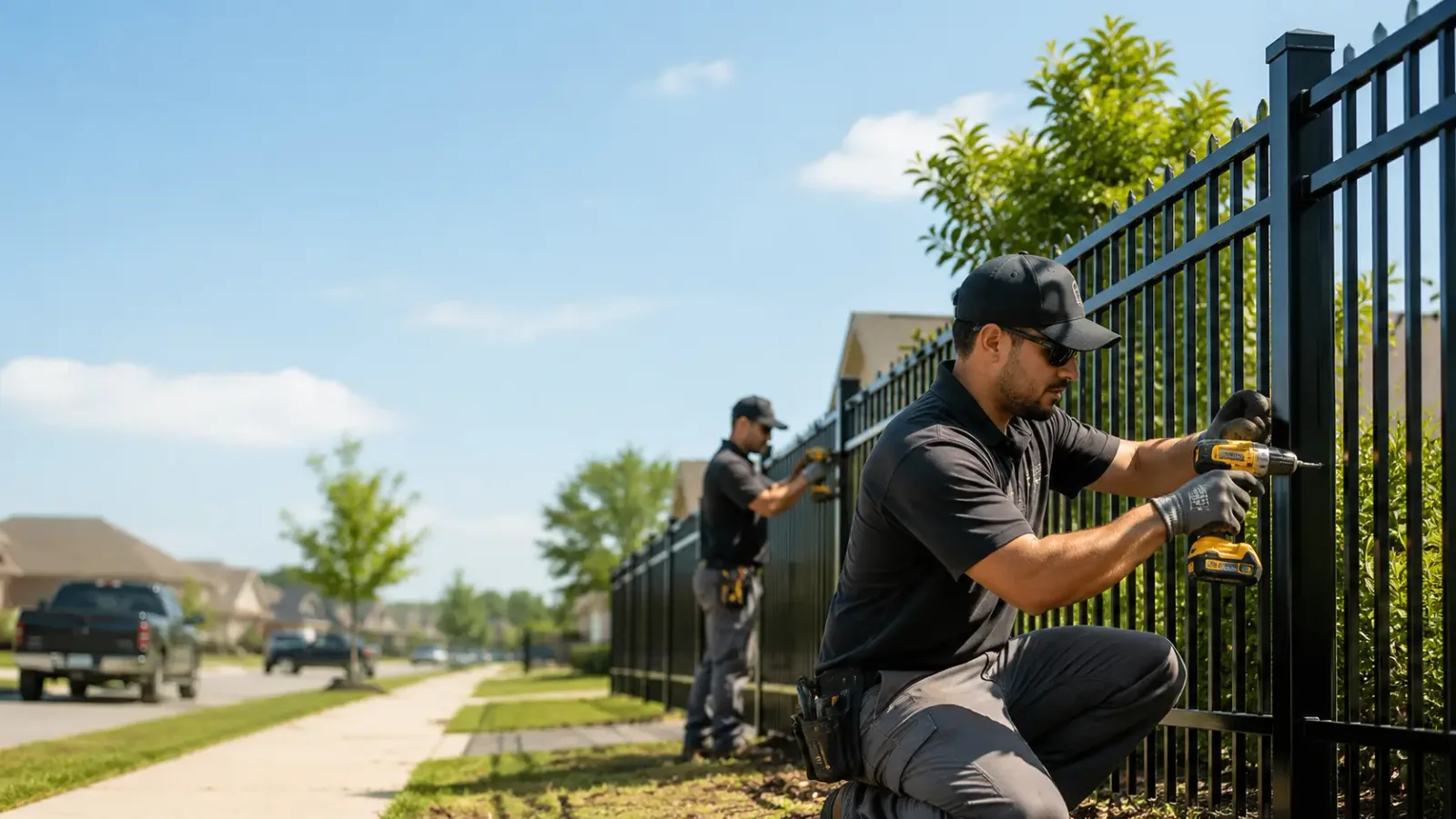 Metal Fence Installation in Windsor, CT